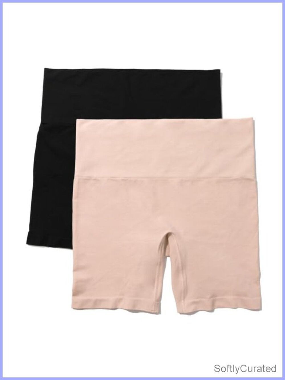 Hanky Panky High Rise Bike Short 2 Pack Nylon Spandex Seamless Panties